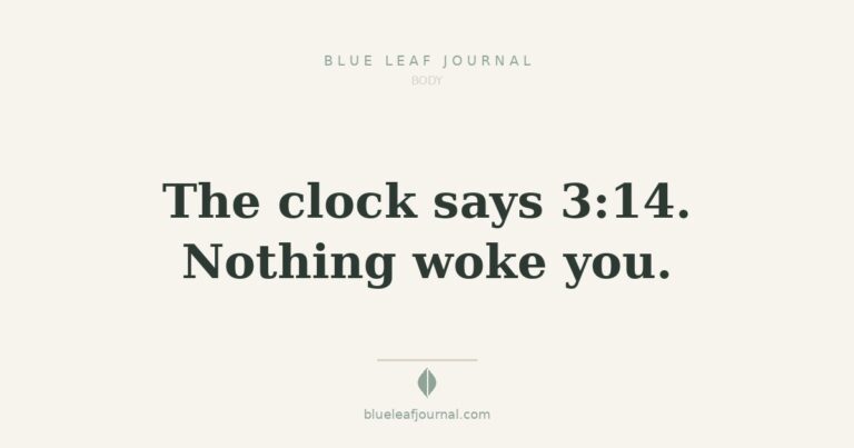 The Hot Flash You Never Felt Still Woke You Up